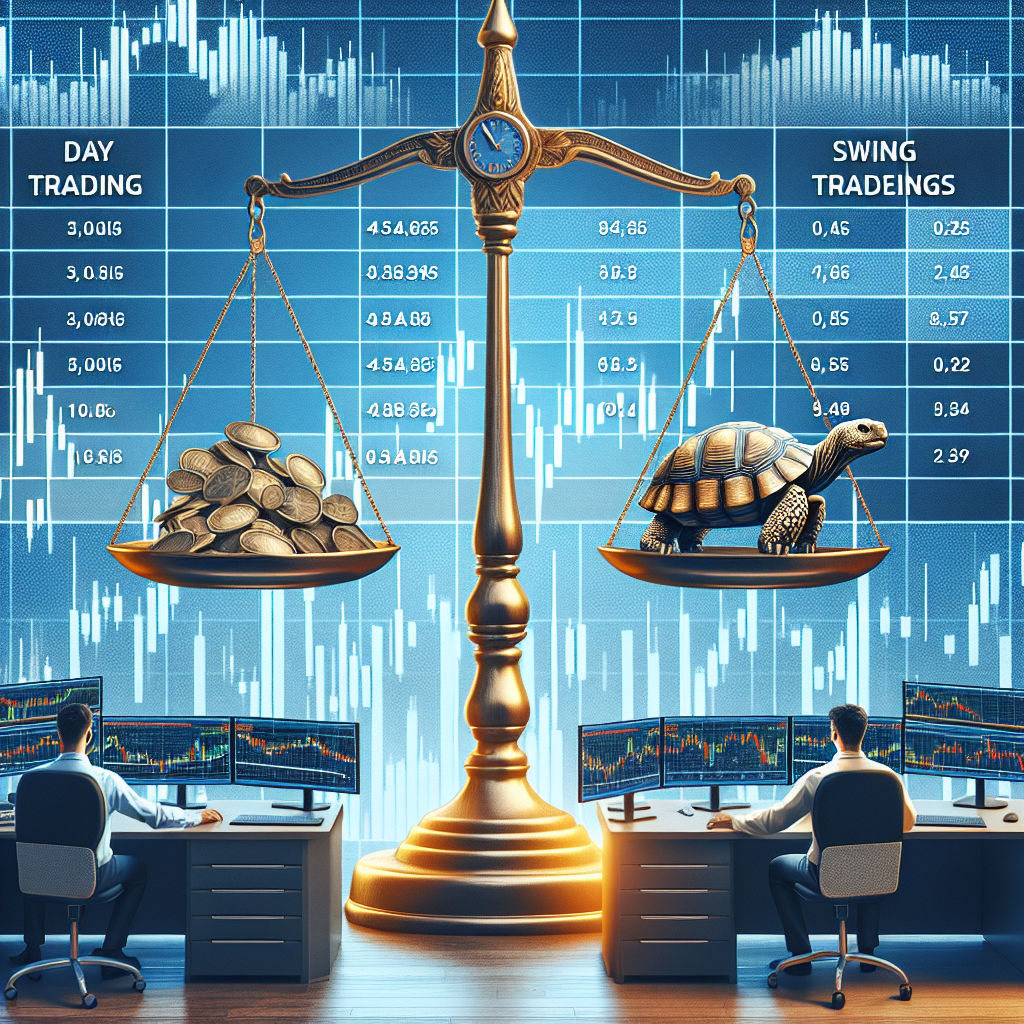 comment le day trading diffère du swing trading